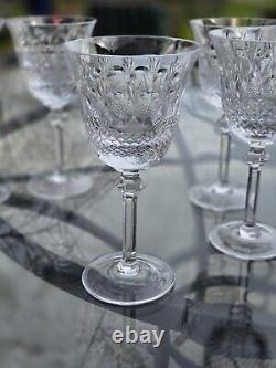 Trianon by MIKASA Crystal Water Wine Glasses Vintage Set Of 6