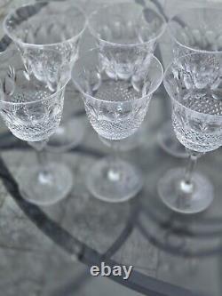 Trianon by MIKASA Crystal Water Wine Glasses Vintage Set Of 6