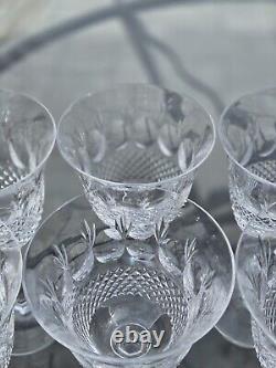 Trianon by MIKASA Crystal Water Wine Glasses Vintage Set Of 6