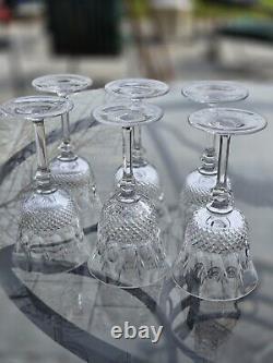 Trianon by MIKASA Crystal Water Wine Glasses Vintage Set Of 6