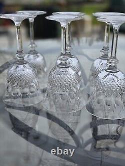 Trianon by MIKASA Crystal Water Wine Glasses Vintage Set Of 6