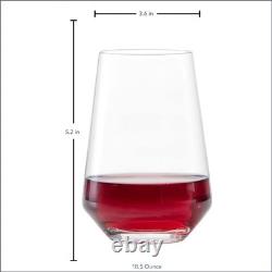 Tritan Crystal Bordeaux Glass Set, Dishwasher-Safe, 6-Pack