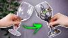 Turning Wine Glasses Into Fantasy Goblets Easy Diy