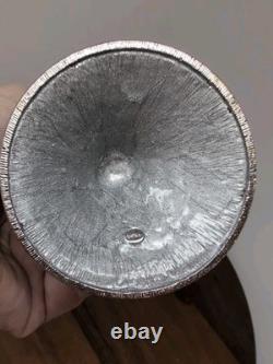 Two Magical Kirks Folly Fairies Frog Wine Goblet Glass Jeweled Stones Rare 8.25