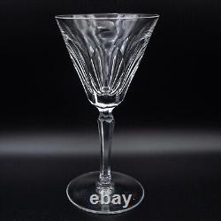 UNSIGNED READ Waterford Crystal Sheila Claret Wine Glasses 6 1/2 Set of 5