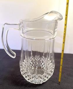 Uncommon 25-Piece Vintage Cristal d'Arques Longchamp Tableware Set Uncommon 25-Piece Vintage Cristal d'Arques Longchamp Tableware Set