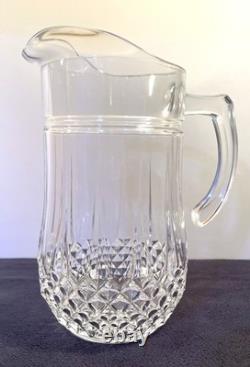 Uncommon 25-Piece Vintage Cristal d'Arques Longchamp Tableware Set