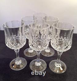 Uncommon 25-Piece Vintage Cristal d'Arques Longchamp Tableware Set