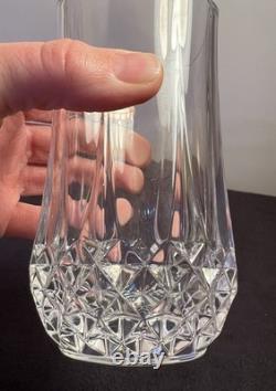 Uncommon 25-Piece Vintage Cristal d'Arques Longchamp Tableware Set