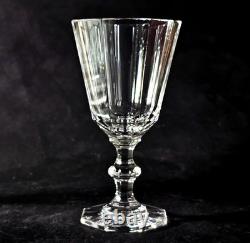 VILLEROY & BOCH ROYALE CLARET WINE GLASSES, Cut Lead Crystal, 6, 8 Oz, 2PCS