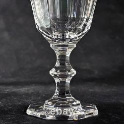 VILLEROY & BOCH ROYALE CLARET WINE GLASSES, Cut Lead Crystal, 6, 8 Oz, 2PCS