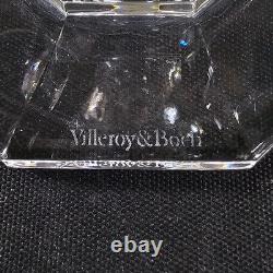 VILLEROY & BOCH ROYALE CLARET WINE GLASSES, Cut Lead Crystal, 6, 8 Oz, 2PCS