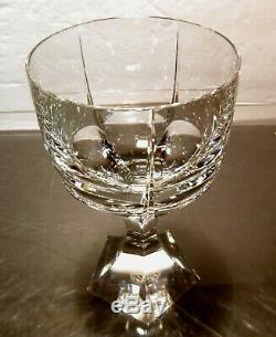 VINTAGE Baccarat Crystal MERCURE (1988-1993) Set of 4 Claret Wine Glass 5 1/2