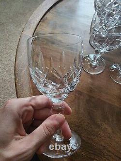 VINTAGE Stuart England Crystal Wine Glasses 18pcs Regent Style
