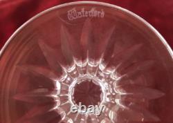 VTG 1973 Original WATERFORD Crystal LISMORE Red Wine Glasses withBOX IRELAND