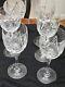 VTG. Layland Austrian 6 Crystal Wine Glasses -Elegant Handcut- 1980 Discontinued