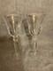 VTG Lot of 2 Waterford Crystal Etched Charlemont Pattern Vine Glasses 7-7/8Tall
