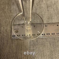 VTG Lot of 2 Waterford Crystal Etched Charlemont Pattern Vine Glasses 7-7/8Tall