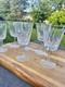 VTG WATERFORD CRYSTAL Lismore 6-7/8 Water Goblets Wine Glasses 8 Oz Set Of 6
