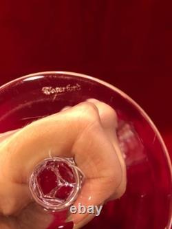 VTG WATERFORD KILDARE Wine Glasses 6 7/8 water goblets Old Mark Set of 8