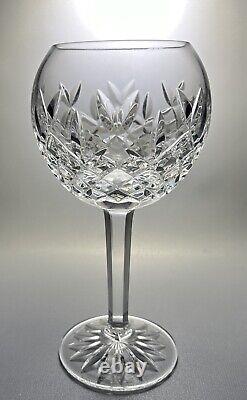 VTG Waterford Crystal Pallas Balloon Wine Goblet Glass Globe Set of 4 Mint