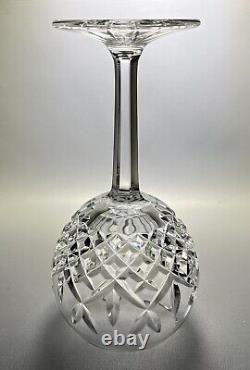 VTG Waterford Crystal Pallas Balloon Wine Goblet Glass Globe Set of 4 Mint