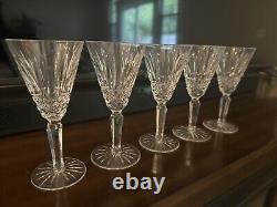 VTG Waterford MAEVE Clear Cut Crystal Sherry Glass Glasses SET 5 5.5 tall