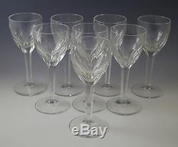 Val St. Lambert Crystal Elegance Tcpl Set Of 8 Wine Goblets, 6.1/8