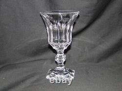 Val St. Lambert Metternich Crystal Wine Glasses Set Of 6