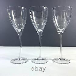 Velleroy & Boch Windblown Crystal Claret Wine Glass set of 3