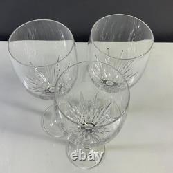 Vera Wang X Wedgwood Crystal Duchesse Wine Glasses Set of 3