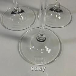Vera Wang X Wedgwood Crystal Duchesse Wine Glasses Set of 3