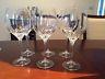 Vera wang wedgewood crystal wine and water glasses