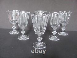 Villeroy & Boch Crystal Royale Claret Wine Set Of 6 Lot #2 See Description