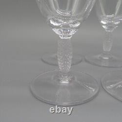 Villeroy & Boch Francesca Set of 6 crystal water goblet wine Glasses