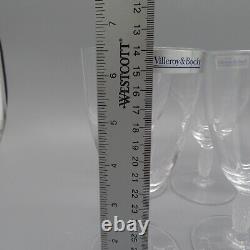 Villeroy & Boch Francesca Set of 6 crystal water goblet wine Glasses