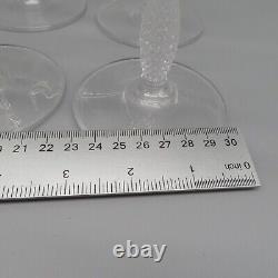 Villeroy & Boch Francesca Set of 6 crystal water goblet wine Glasses