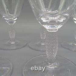 Villeroy & Boch Francesca Set of 6 crystal water goblet wine Glasses