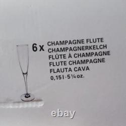 Villeroy Boch Maxima 24 Pc Crystal Wine & Champagne Glasses Goblets Starter Set