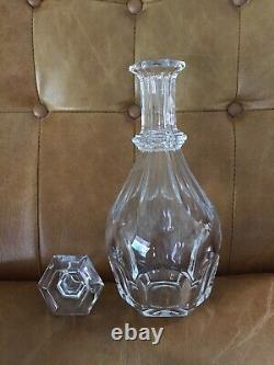 Vintage Baccarat Harcourt 1841 Crystal Wine Decanter. Pristine Condition