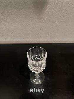Vintage Cristal d'Arques-Durand Longchamp lead crystal glassware Set Of Seven