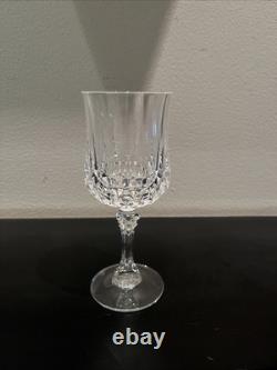 Vintage Cristal d'Arques-Durand Longchamp lead crystal glassware Set Of Seven
