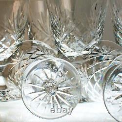 Vintage Edinburgh Crystal Glassware'Star of Edinburgh' Wine & Port Glasses