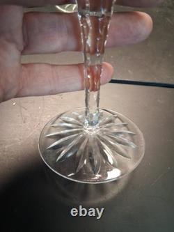 Vintage Godinger Dynasty Bohemian Cut Crytal Hock Wine Glasses Set Of 4. Nice