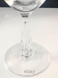 Vintage Gold Band Rim Glasses Goblets Wine Champagne Cordials Set 13 Unique Stem