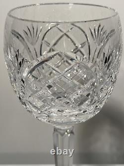 Vintage Heritage Crystal Ireland Cathedral Suite 8 Inch Wine Glass DISCONTINUED