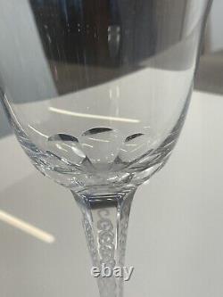Vintage Lalique France Treves Wine /Water Goblet/Glass, 7 1/8 tall