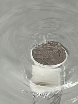 Vintage Lenox USA Crystal Wine Glasses Set of 6 Gold Rim Twisted Stem Elegant