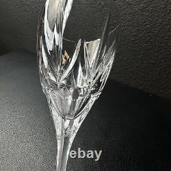 Vintage ROYAL DOULTON Wine Glasses Water Goblet Glass Crystal Set Of 6 Mint