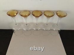 Vintage Rosenthal Crystal Wine Glasses (5)